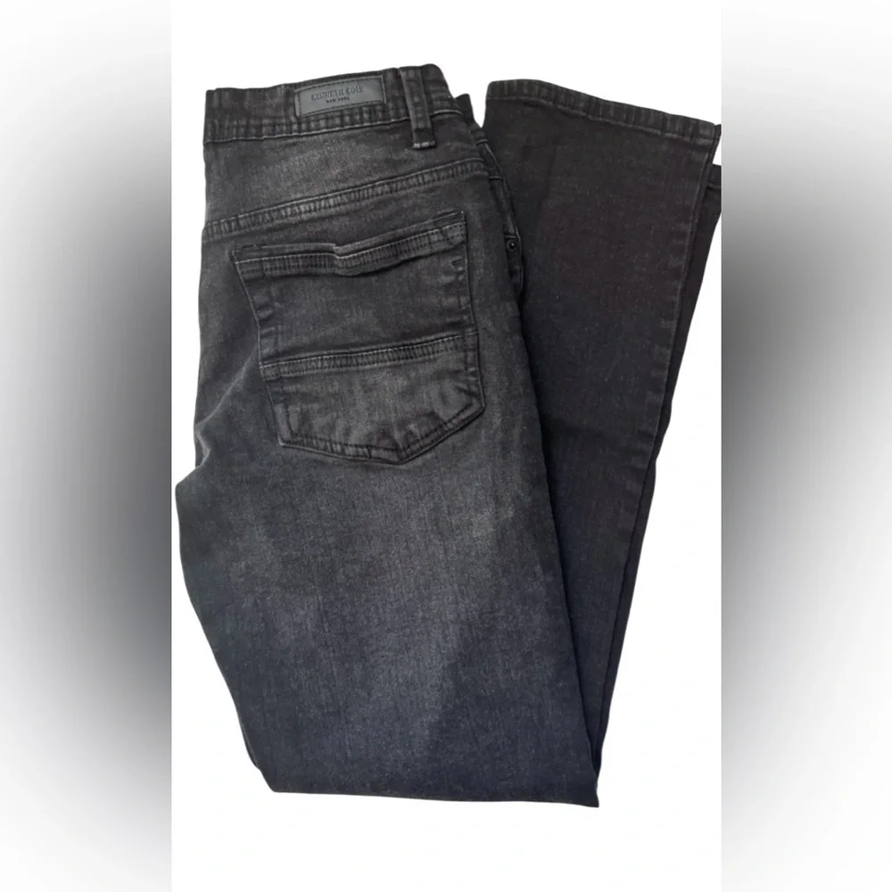 Kenneth Cole Jeans Mens 30x30 Black slim fit  Denim Modern